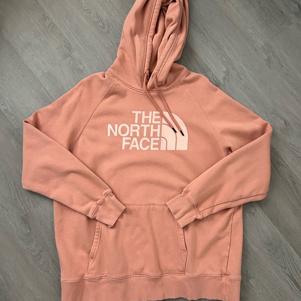 The North Face Pink Hoodie Size XL